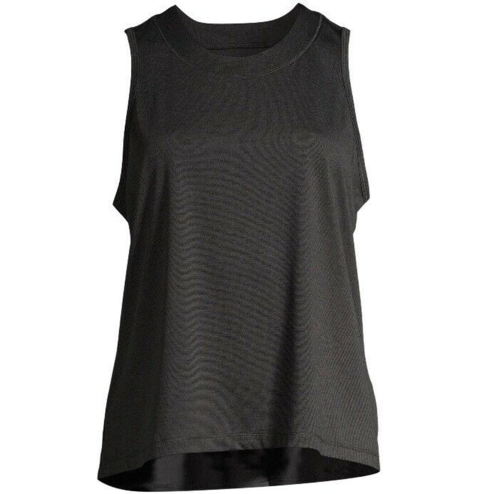 Avia Womens Performance Tank Medium 8-10 New with Tags Black Activewear Yoga